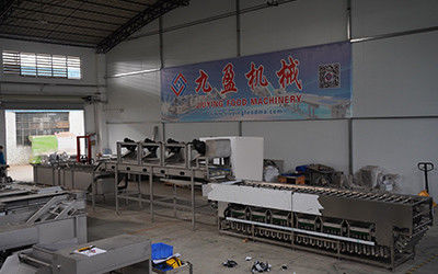 Guangzhou Jiuying Food Machinery Co.,Ltd خط إنتاج المصنع