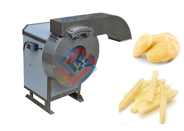 Commercial Electric Sweet Potato Slicing Machine / Fresh Potato Chips Making Machine