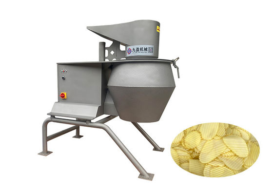 3T/H Commercial Potato Wave Chips French Fries Cutter Machine