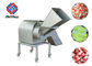 3D Cutting Type Cabbage Fruit Vegetable Dicer Machine , Onion Cube Cutter