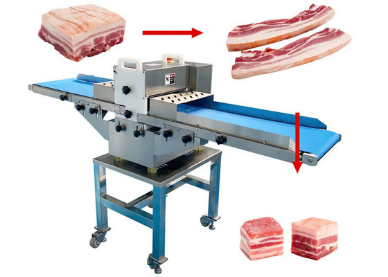 معالجة منتجات اللحوم قطعة وقطعة آلة للمطاعم الزراعية قطع تلقائي