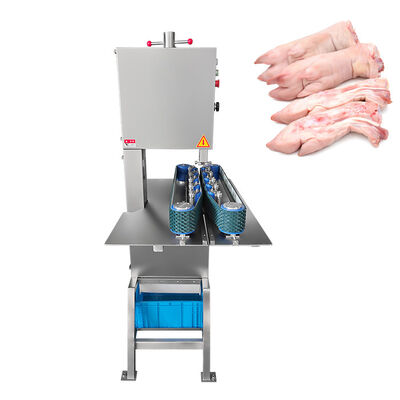 Commercial Bandsaw Frozen Pork Feet Cut into Half Cutter Splitting Cutting Machine For Food Processors