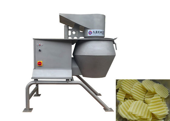 380V 3 / Ton لكل ساعة آلة مبشرة شريحة البطاطس التجارية
