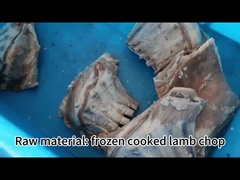 JYD-2550 آلة قطع لحم الخنزير الآلية مع منفذ حزام ناقل