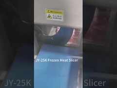 JY-25K آلة قطع حصص لحم الخنزير المقدد الصناعية 280pcs/min لمصنع معالجة اللحوم